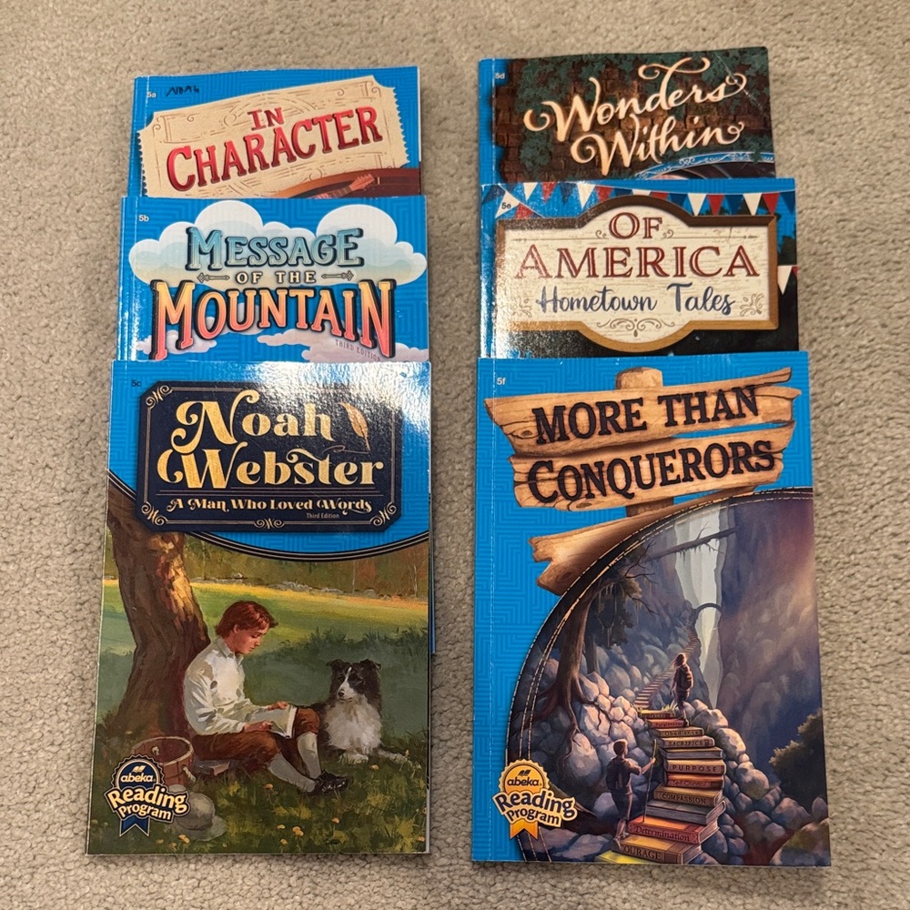 Abeka Grade 5 reading books